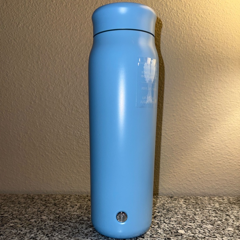 Starbucks blue metal tumbler